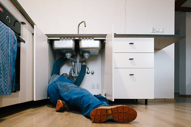 Professional Drain Cleaning technician working in Fort Oglethorpe, GA